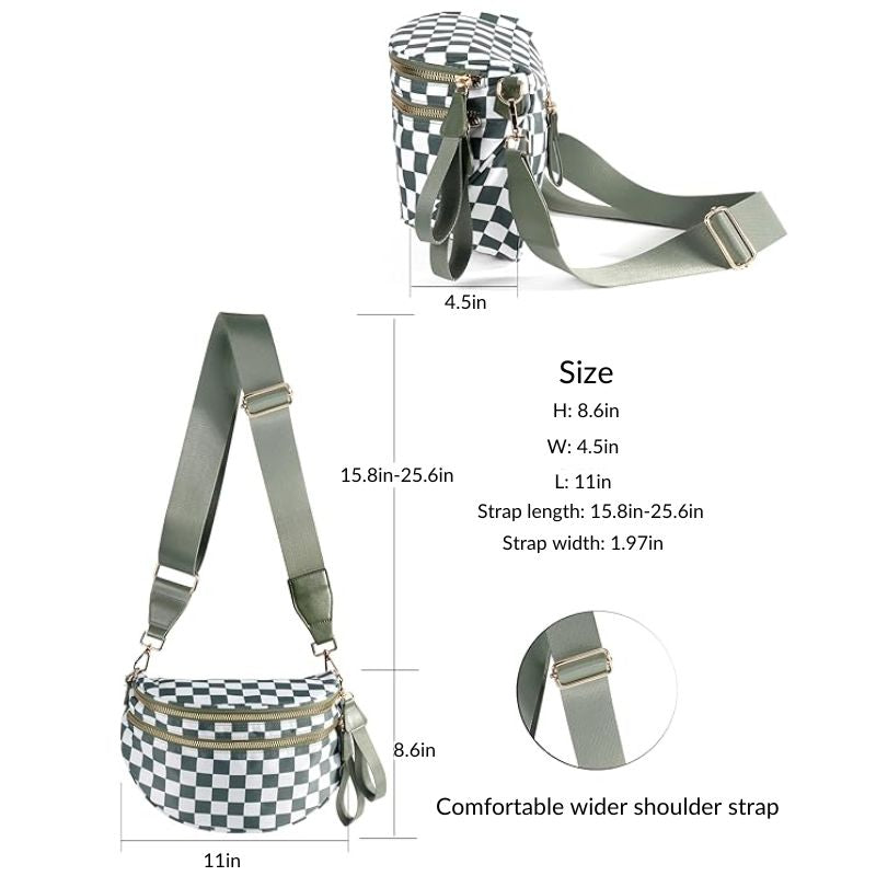 GoFree - The Roomiest Crossbody (Solid)