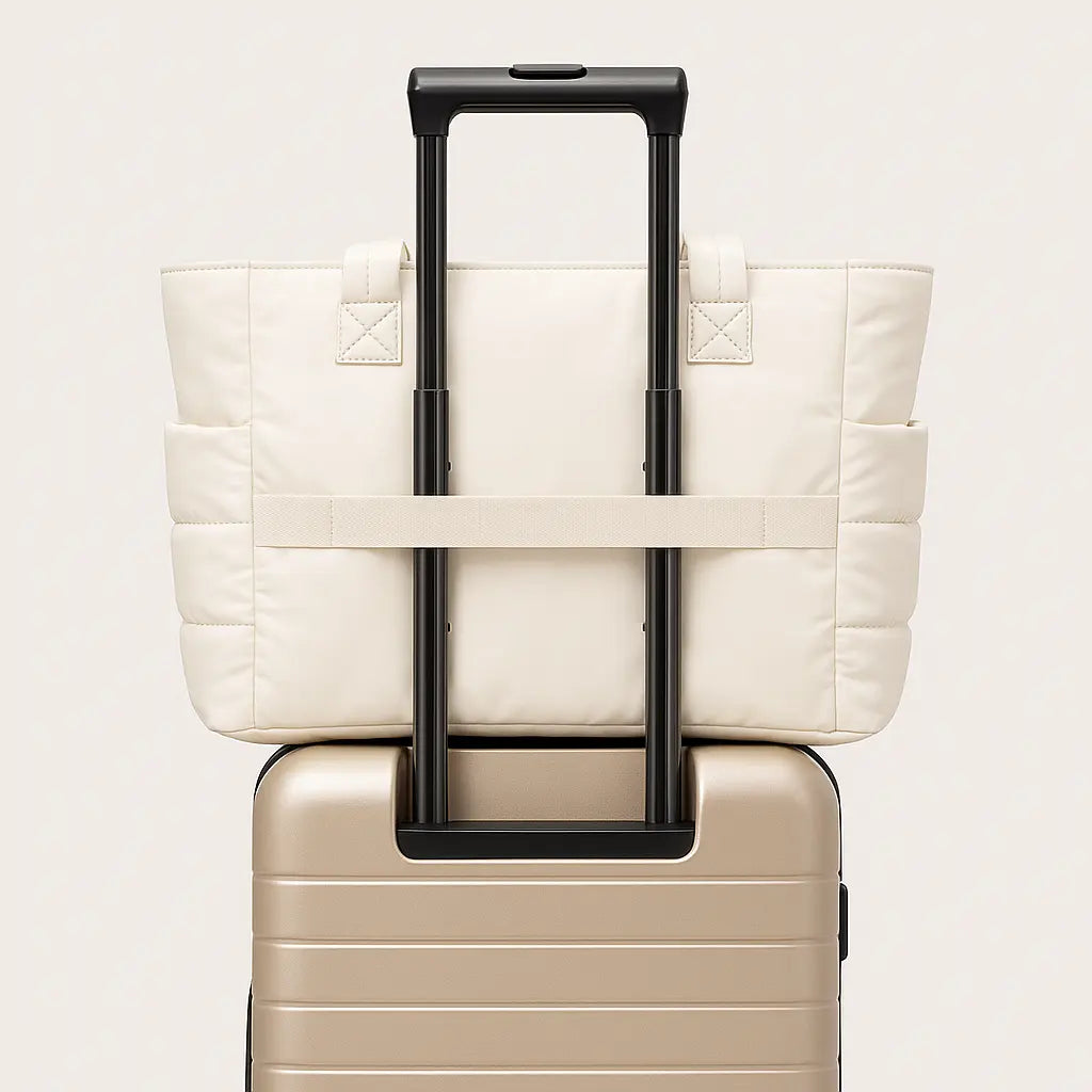 Cloudy - The Roomy Puffy Tote Bag