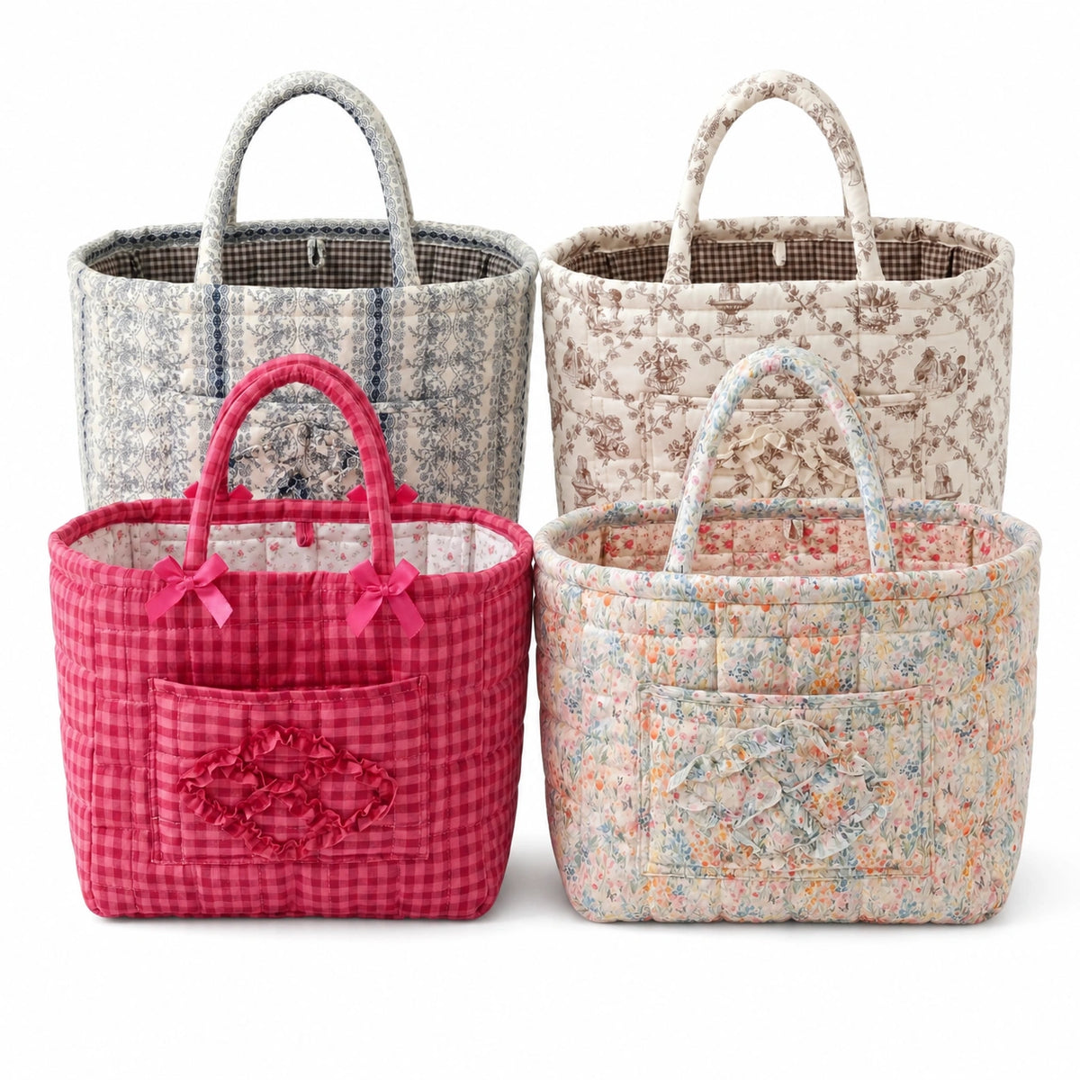 Quilty quilted basket