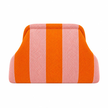 Striped Orange and Pink