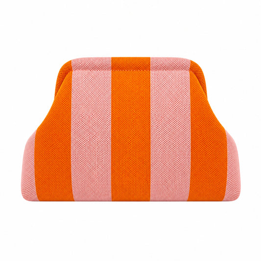 Striped Orange and Pink