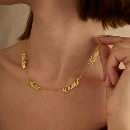 Custom Name Necklace — Gold supplier image 1