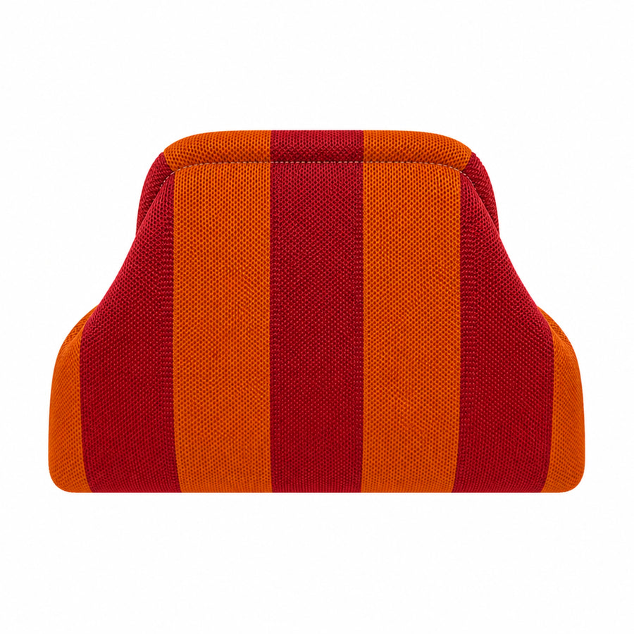 Striped Burgundy and Rust
