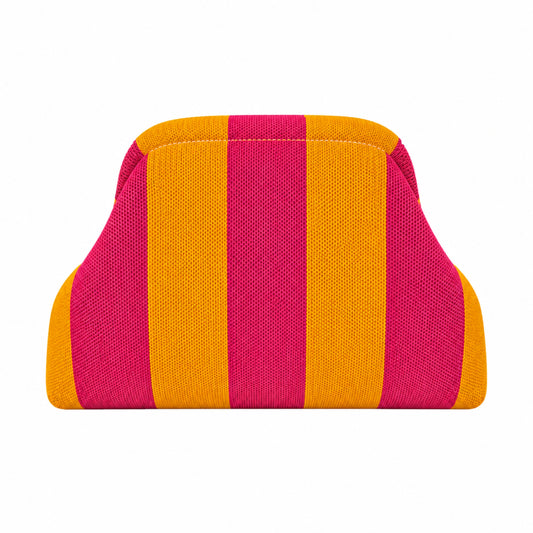 Striped Magenta and Gold