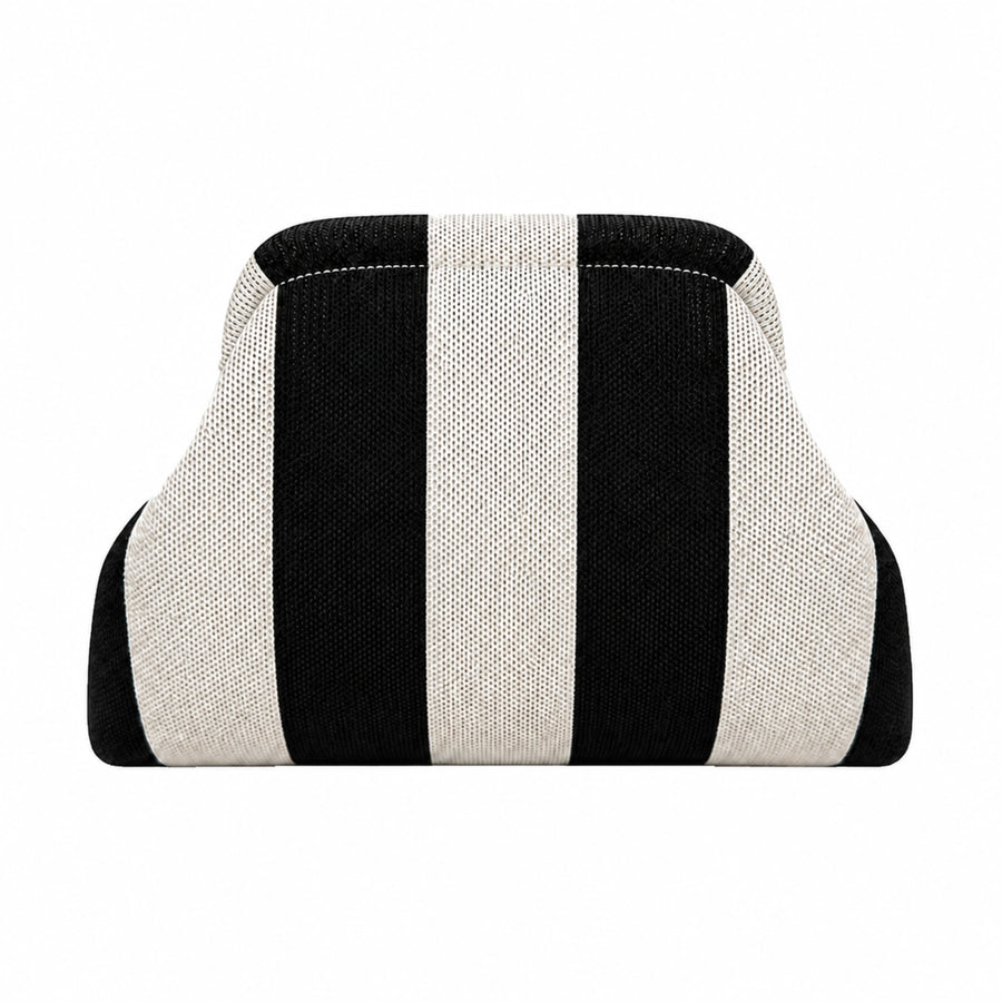 Striped Black and Cream