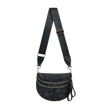 linear-gradient(125deg,
  #b4608c 0 25%,     /* fuchsia à gauche */
  #000000 25% 75%,   /* noir dominant au centre */
  #6bb7d6 75% 100%   /* bleu clair à droite */
);
