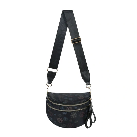 linear-gradient(125deg,
  #b4608c 0 25%,     /* fuchsia à gauche */
  #000000 25% 75%,   /* noir dominant au centre */
  #6bb7d6 75% 100%   /* bleu clair à droite */
);
