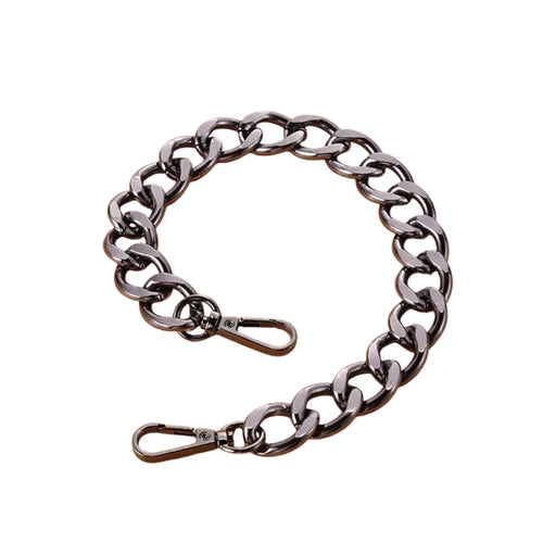 Gunmetal Aluminum Bag Chain 18" - Halloween Edition