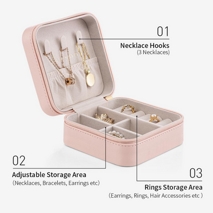 JewelCase - Jewelry Travel Organizer Case