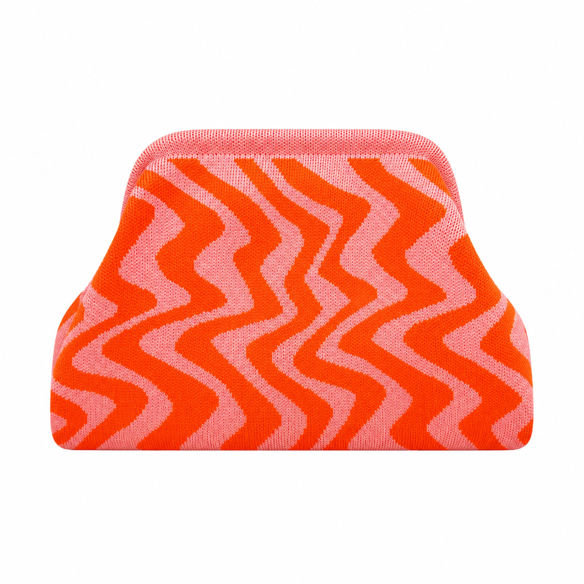Wavy Orange and Pink