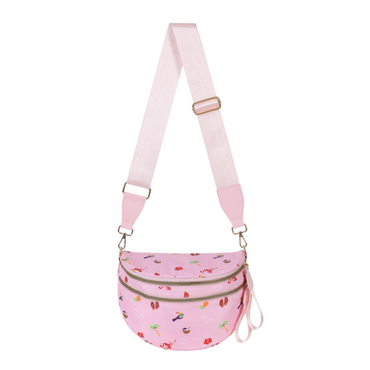 linear-gradient(135deg, #ffb3d9 0 50%, #ff5733 50% 100%)