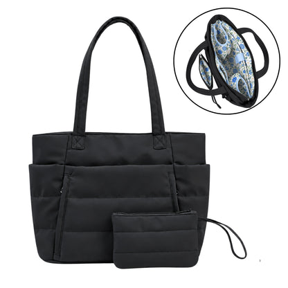 Cloudy Plus – The Organized Puffer Tote Bag