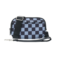 Checkered Gray and Black