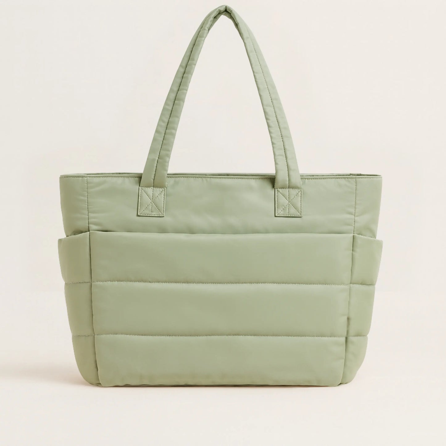 Cloudy - The Roomy Puffy Tote Bag (Fall Edition)