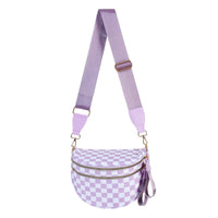 Checkered Light Purple