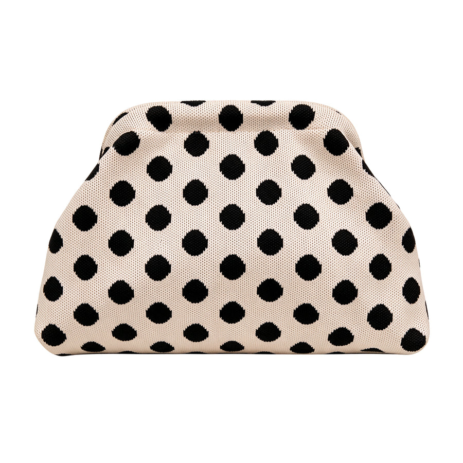White Polka Dot