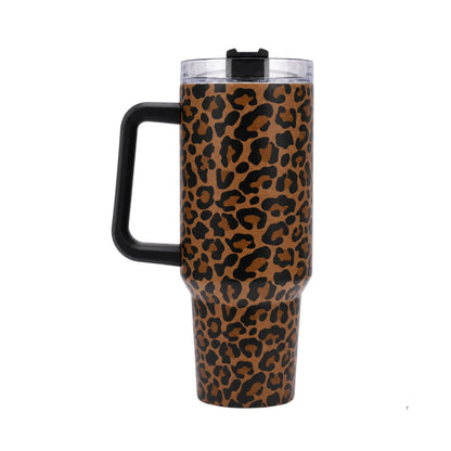 Leopard Classic|linear-gradient(125deg, #7e543b 50%, #272621 50%)