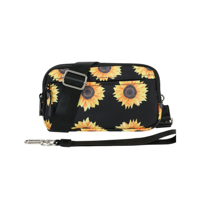 Sunflower|linear-gradient(135deg, #0f0f10 0 50%, #f2c94c 50% 100%)