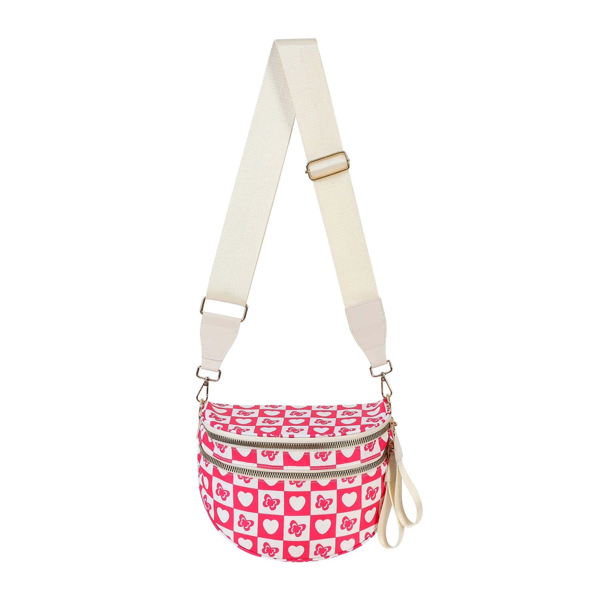 conic-gradient(
  from 90deg,
  #fd2e58 0 25%,
  #fbf8ec 0 50%,
  #fd2e58 0 75%,
  #fbf8ec 0 100%
)
