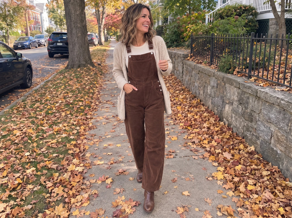 VIRAL SENSATION: Why These Corduroy Overalls Keep Selling Out (And Why You're About to Order a Pair)