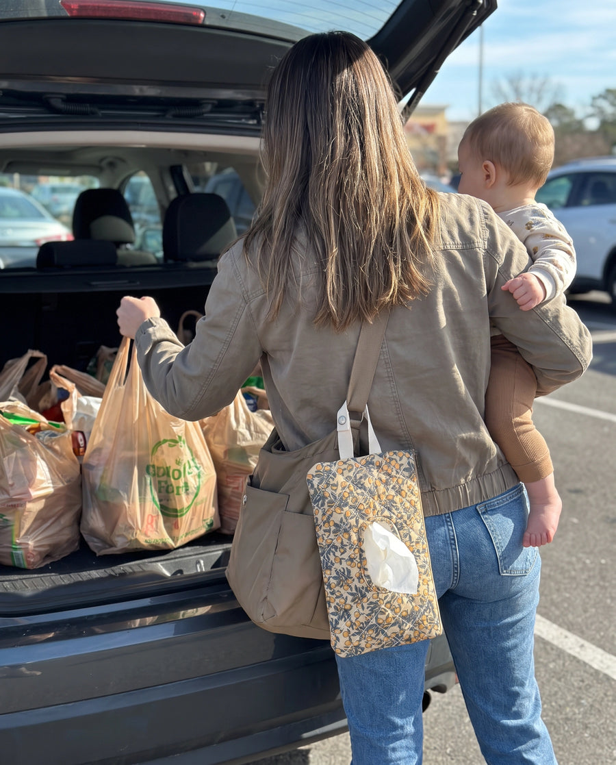 The Diaper Bag Stays in the Car for the Quick Stuff