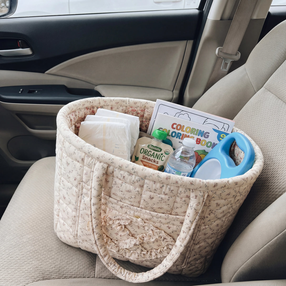 Quilty quilted basket