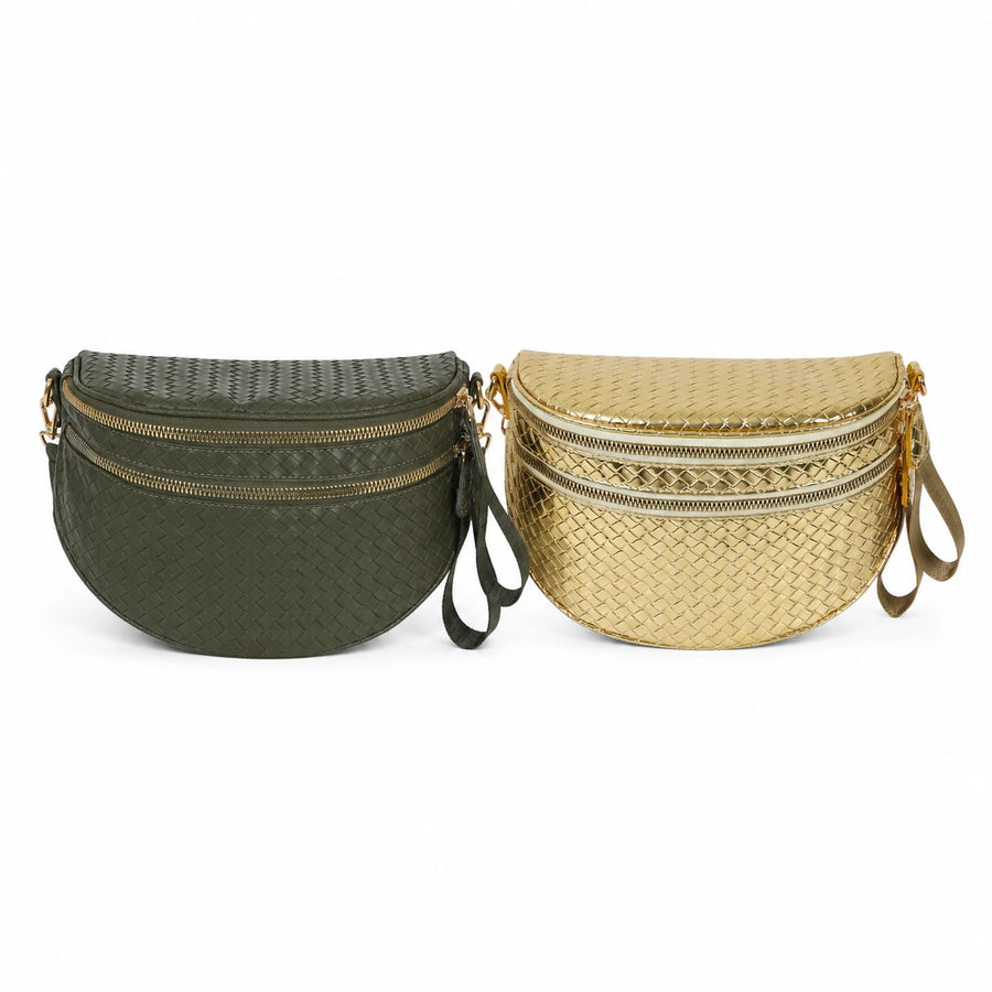GoFree Woven Leather — Buy 1, Get 1 FREE