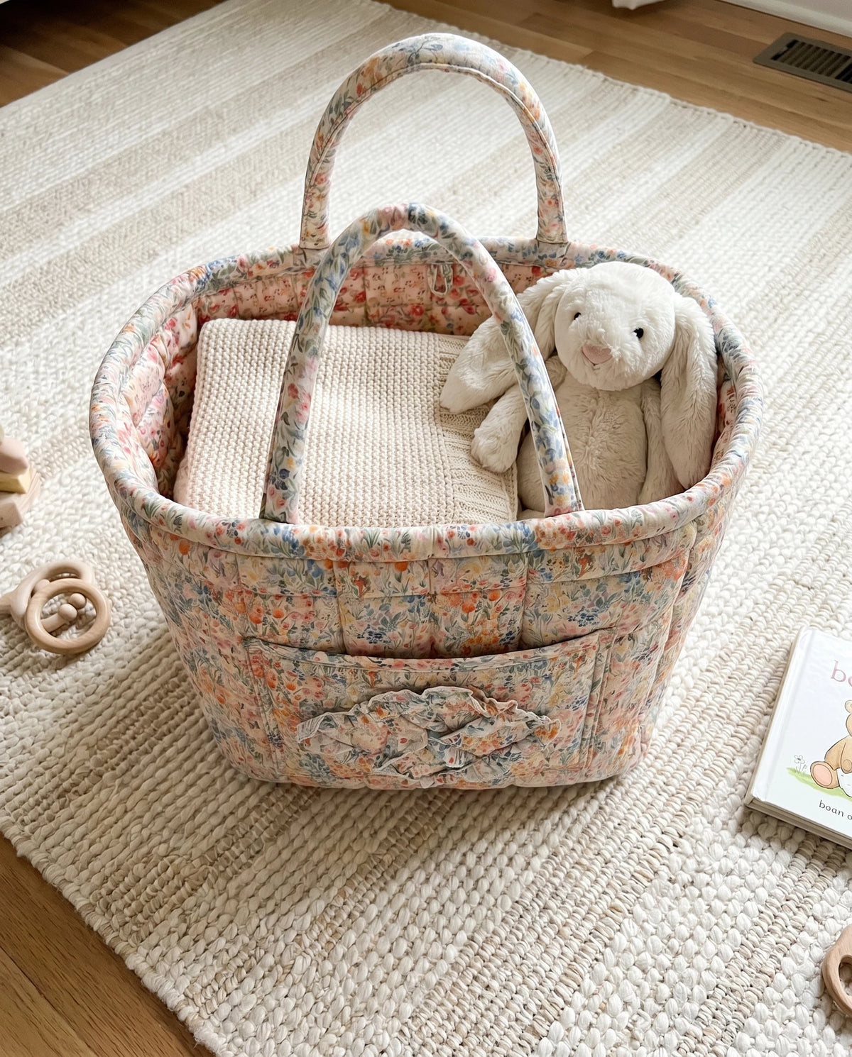 Quilty quilted basket