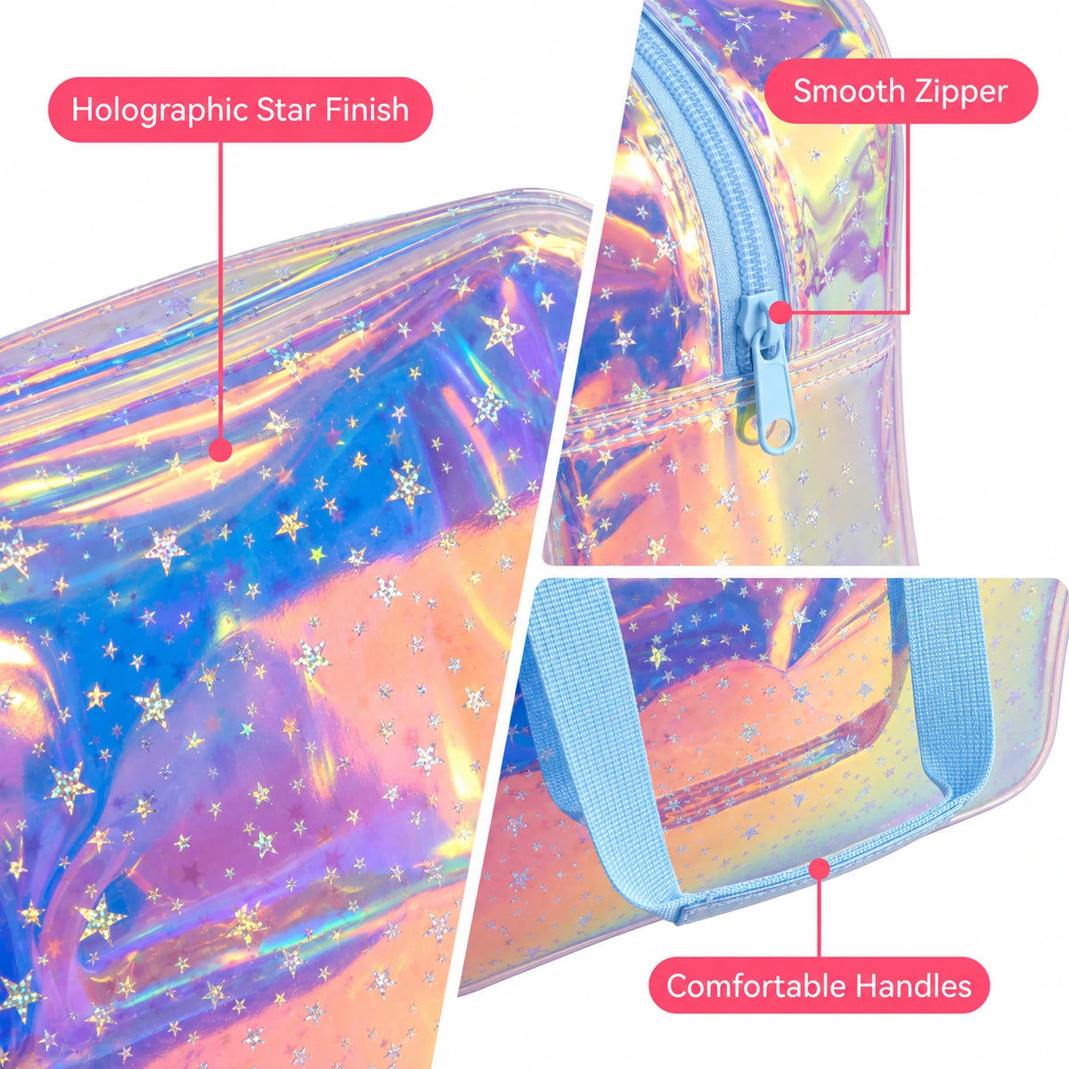 Starry – The Holographic Toiletry Bag