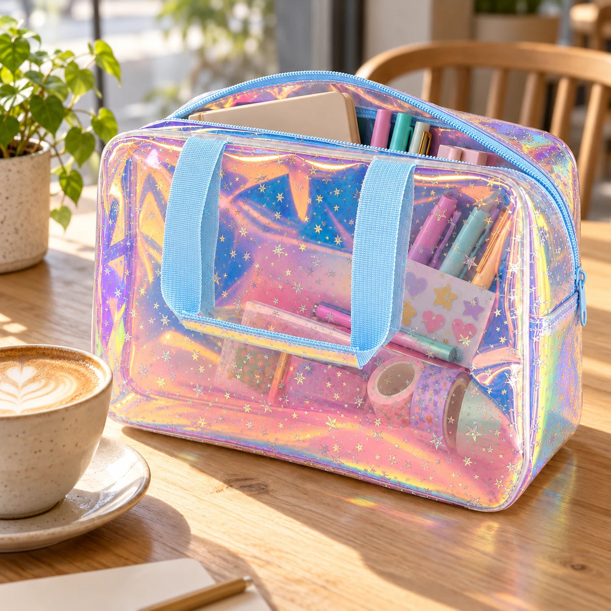 Starry – The Holographic Toiletry Bag