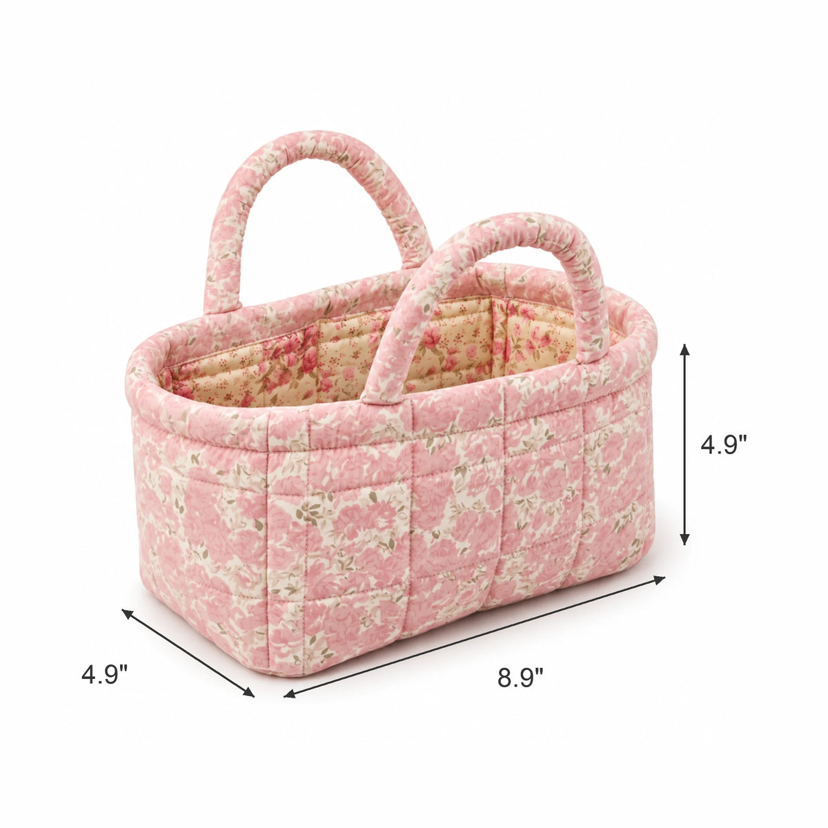 Mini Quilty dimensions 8.9 x 4.9 x 4.9 in
