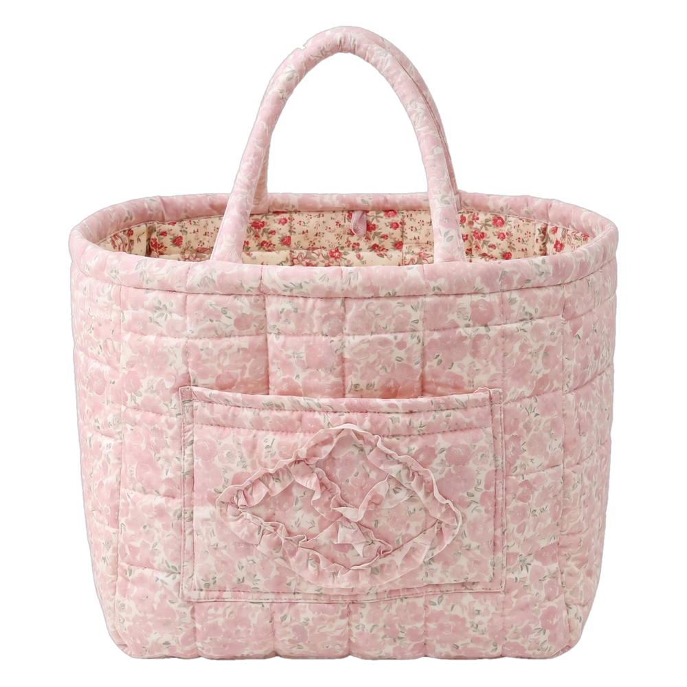 Quilty quilted basket