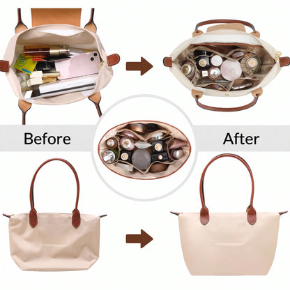 Silky – The Satin Tote Insert – 03-before-after