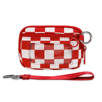 Checkered red